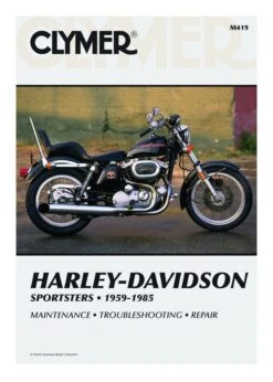 Clymer Manual Harley-Davidson Ironhead Sportster 1959-1985