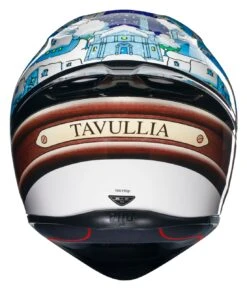 AGV K1 S Rossi Winter Test 2017 Helmet (2XL) -Rev Zilla Shop agvk1 s rossi winter test2017 helmet white blue 3