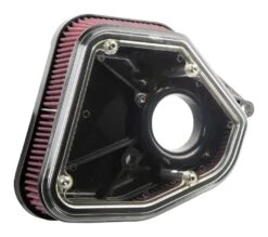 Alloy Art Boom Box Max Volume 1.8" Air Cleaner Kit For Harley M8 2017-2025 -Rev Zilla Shop alloy art air cleaner boom box18 m8 black