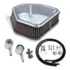Alloy Art Boom Box Max Volume 1.8" Air Cleaner Kit For Harley M8 2017-2025 2 Alloy Art Boom Box Max Volume 1.8" Air Cleaner Kit For Harley M8 2017-2025 -Rev Zilla Shop alloy art air cleaner boom box18 m8 clear
