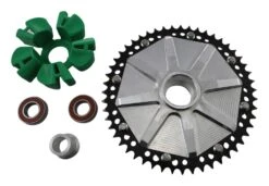 Alloy Art Cush Drive Chain Conversion Sprocket For Harley Touring 2009-2025 -Rev Zilla Shop alloy art cush drive sprocket raw