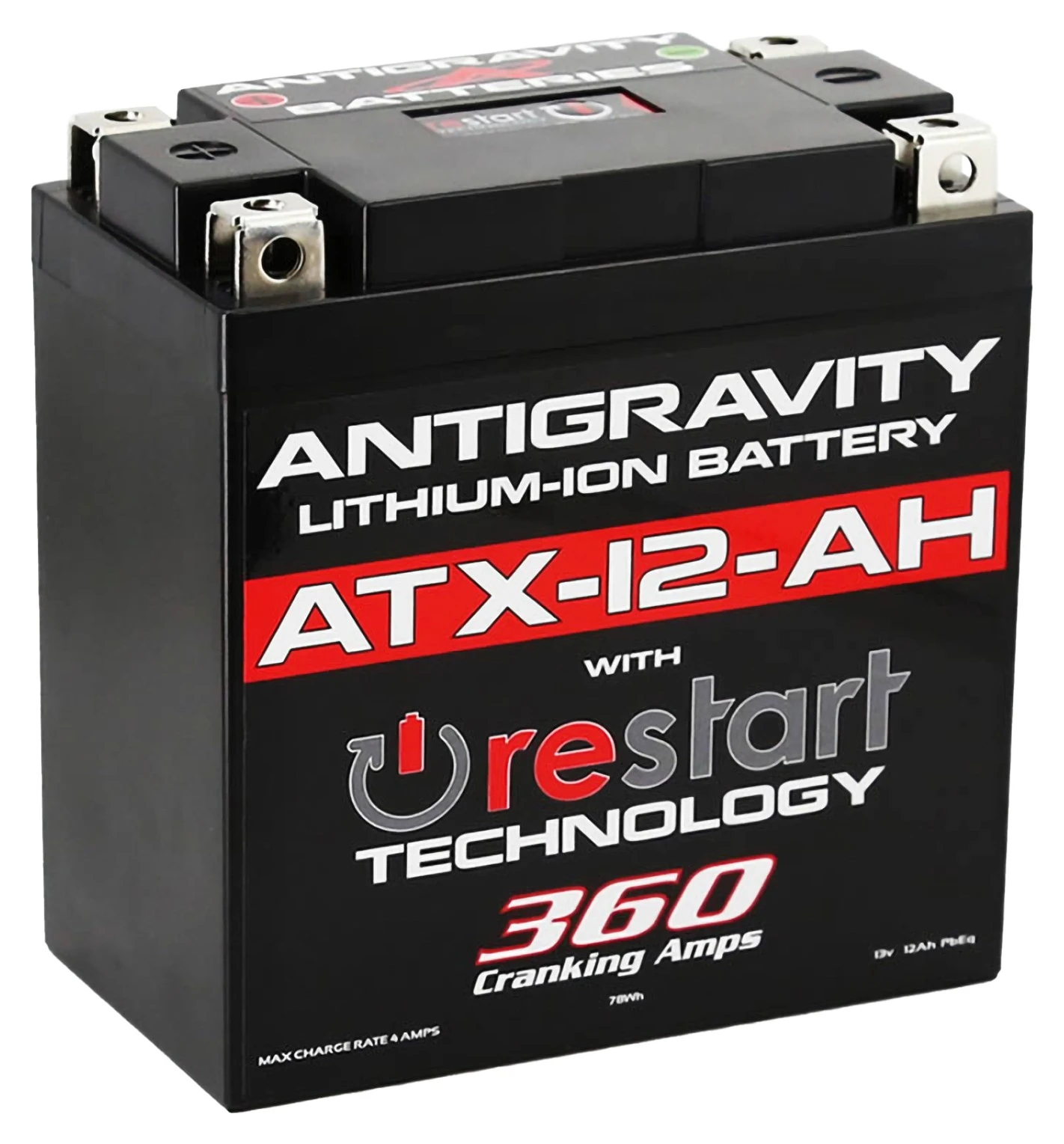 Antigravity ATX12-AH ReStart 360CA Lithium Ion Battery 3 Antigravity ATX12-AH ReStart 360CA Lithium Ion Battery