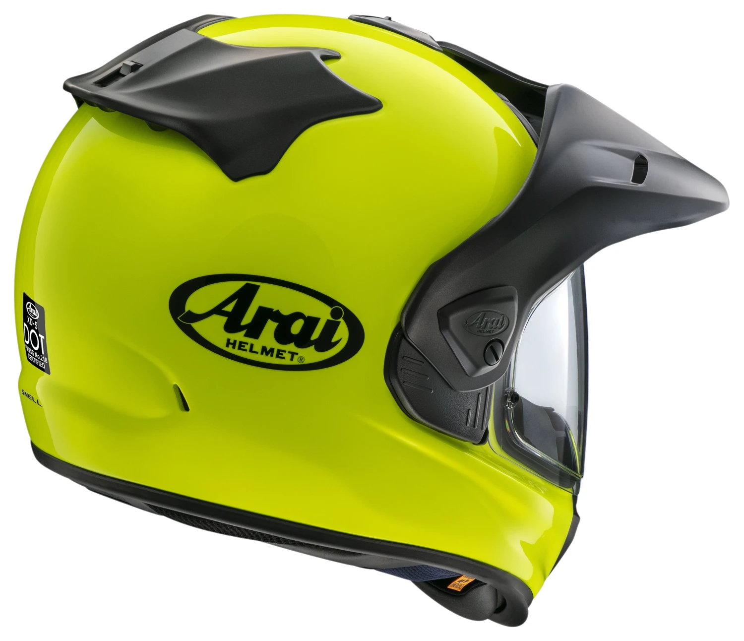 Arai XD-5 Hi-Viz Helmet - Snell 2020 4 Arai XD-5 Hi-Viz Helmet - Snell 2020 - Image 2