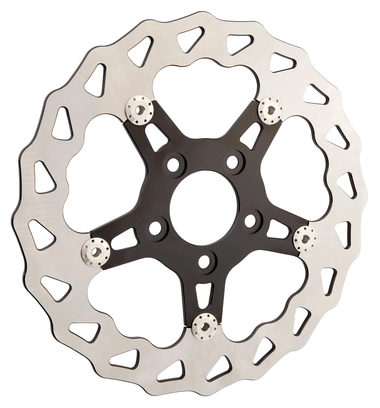 Arlen Ness 11.8" Rotator II Floating Brake Rotor For Harley 2006-2025 4 Arlen Ness 11.8" Rotator II Floating Brake Rotor For Harley 2006-2025 - Image 2