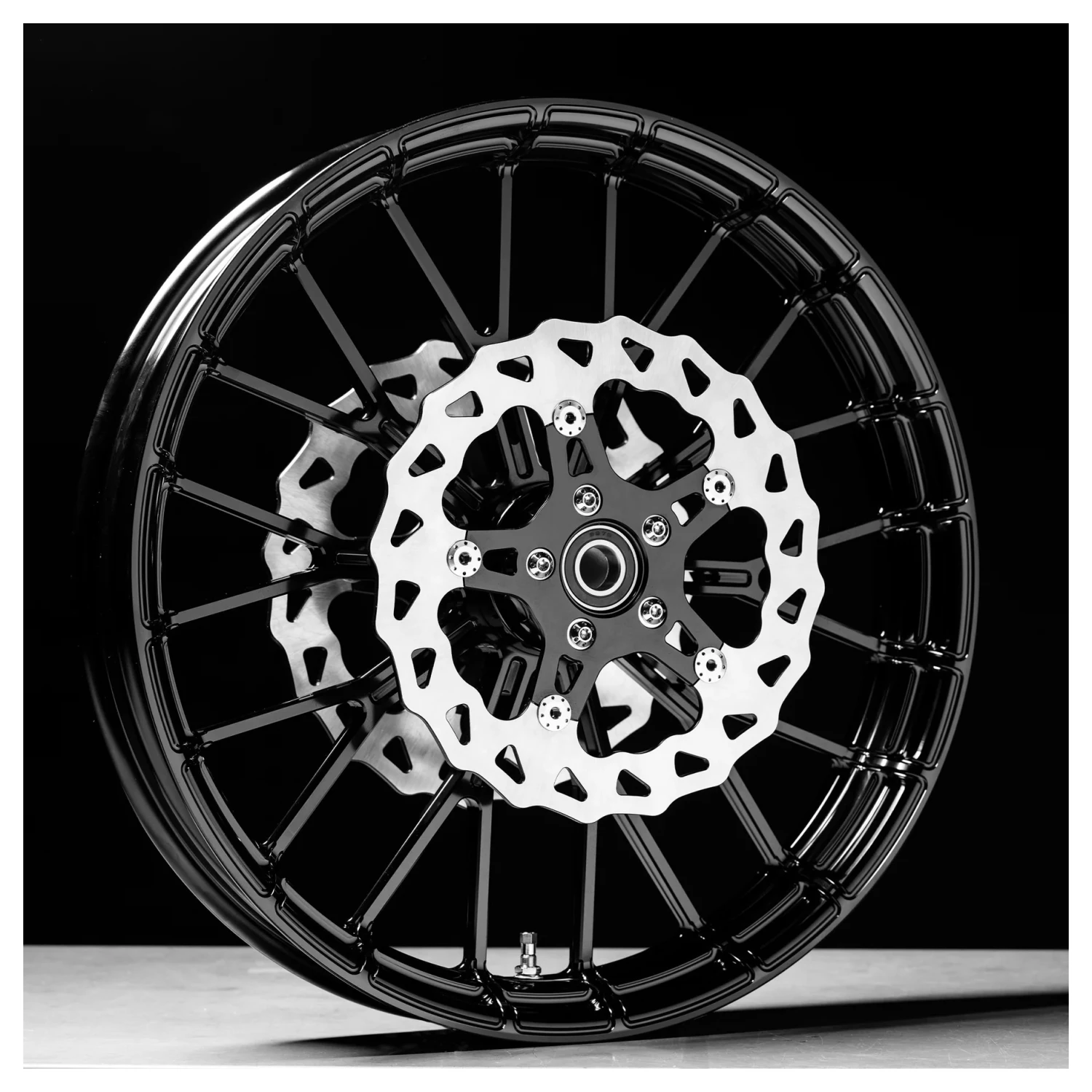 Arlen Ness 11.8" Rotator II Floating Brake Rotor For Harley 2006-2025 5 Arlen Ness 11.8" Rotator II Floating Brake Rotor For Harley 2006-2025 - Image 3