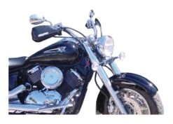 Barkbusters Storm Handguards Single Point Clamp Mount -Rev Zilla Shop barkbusters storm handguards single side mount1 handlebars