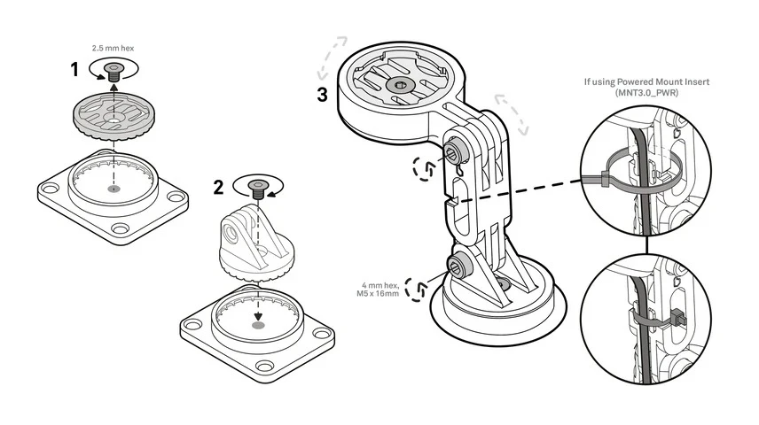 Beeline Moto II Modular Mount Extender Kit 6 Beeline Moto II Modular Mount Extender Kit - Image 4
