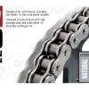 BikeMaster 530 Precision Roller Chain -Rev Zilla Shop bike master530 precision roller chain