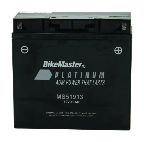 BikeMaster MS51913 AGM Platinum II Battery 3 BikeMaster MS51913 AGM Platinum II Battery