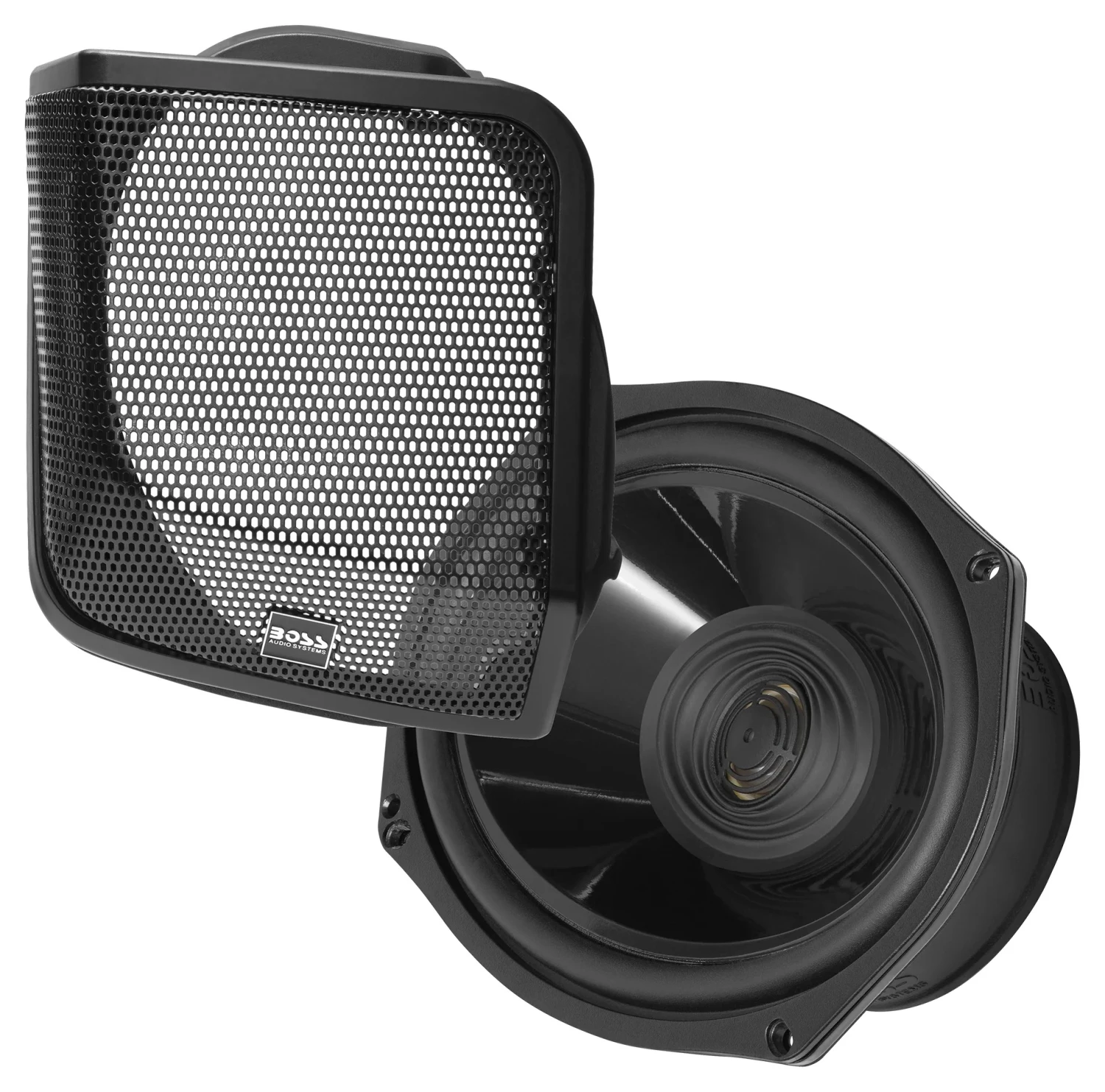 Boss Audio Systems Rear Bag Speakers For Harley Touring 1998-2013 3 Boss Audio Systems Rear Bag Speakers For Harley Touring 1998-2013