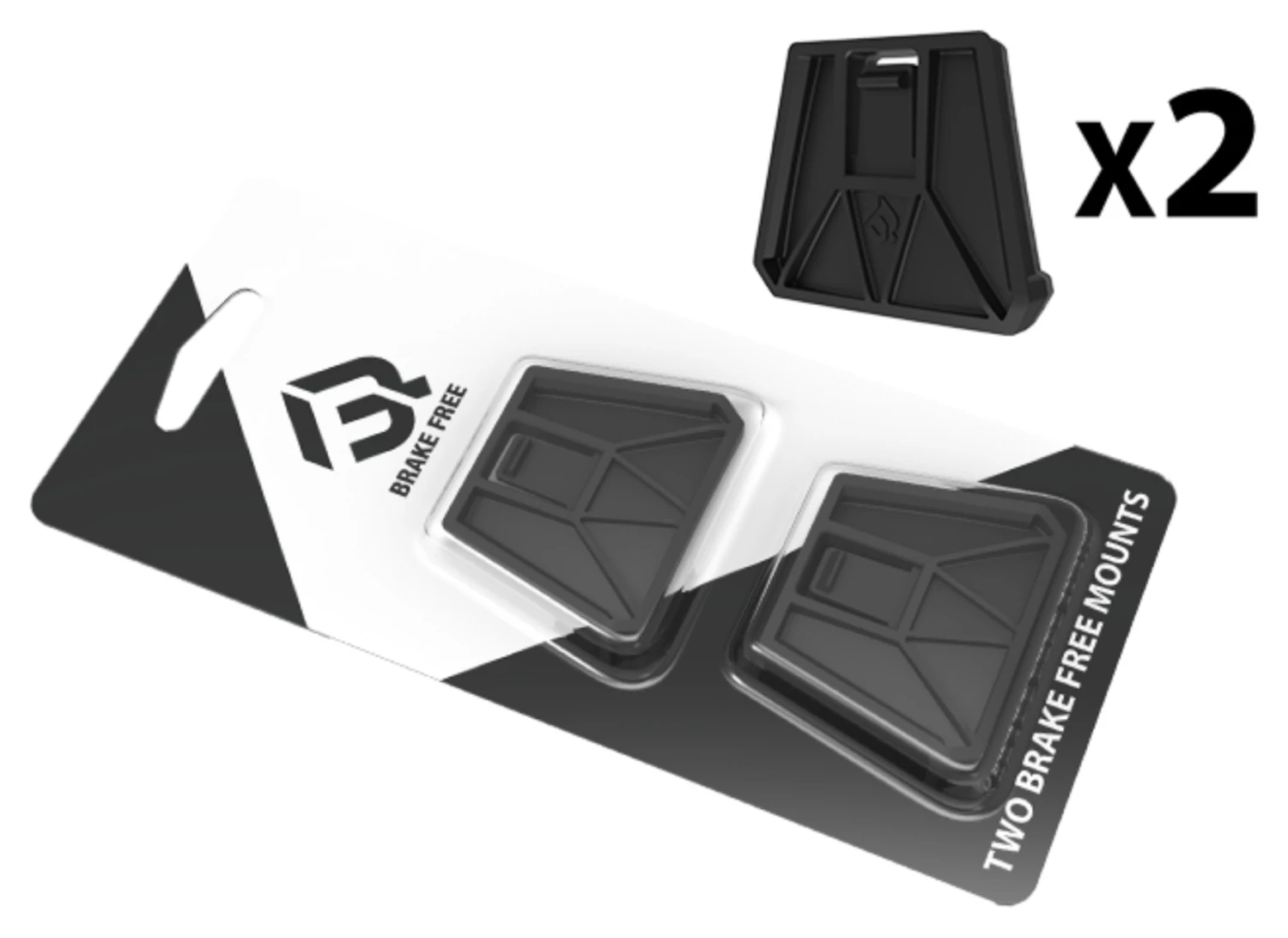 Brake Free Helmet Light Mounts 3 Brake Free Helmet Light Mounts