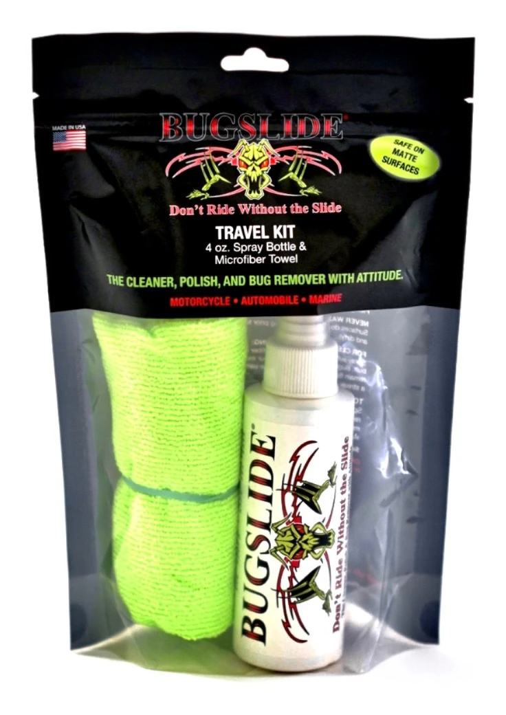 Bugslide Spray Bottle With Polishing Cloth 4 Bugslide Spray Bottle With Polishing Cloth - Image 2