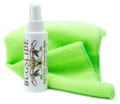 Bugslide Spray Bottle With Polishing Cloth