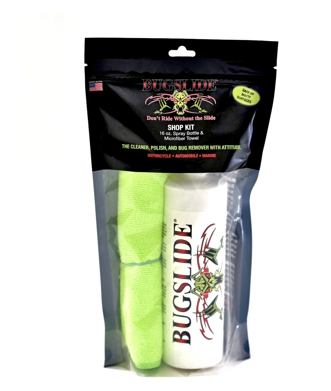 Bugslide Spray Bottle With Polishing Cloth 6 Bugslide Spray Bottle With Polishing Cloth - Image 4