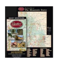 Butler Maps Rocky Mountain Collection 9 Butler Maps Rocky Mountain Collection -Rev Zilla Shop butler maps rocky mountain collection 2