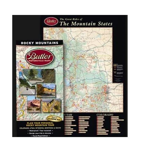 Butler Maps Rocky Mountain Collection 5 Butler Maps Rocky Mountain Collection - Image 3