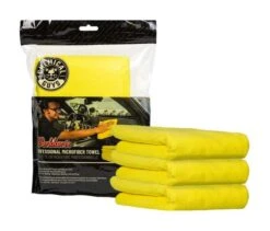 Chemical Guys Workhorse Professional Microfiber Towel - 3 Pack -Rev Zilla Shop chemical guys workhorse professional microfiber towel3 pack