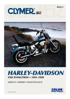 Clymer Manual For Harley FXD Evolution 1991-1998