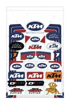D'COR Visuals Retro KTM Decal Sheet