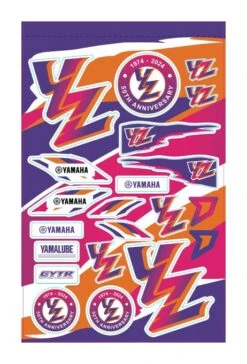 D'COR Visuals Retro Yamaha 50th Anniversary Decal Sheet