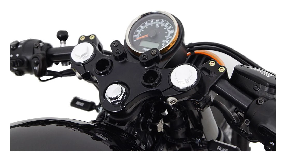 Denali Solo Speedometer Gauge Mount Triumph Thruxton 900 / Bonneville / Scrambler 2004-2016 3 Denali Solo Speedometer Gauge Mount Triumph Thruxton 900 / Bonneville / Scrambler 2004-2016