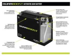 Duraboost DAX5L-BS Activated AGM Battery 7 Duraboost DAX5L-BS Activated AGM Battery -Rev Zilla Shop duraboost activated agm battery