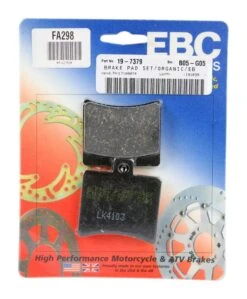EBC FA298 Organic Brake Pad Aprilia / Hyosung 2003-2019