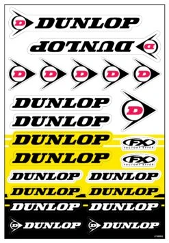 Factory Effex Dunlop Sticker Sheet
