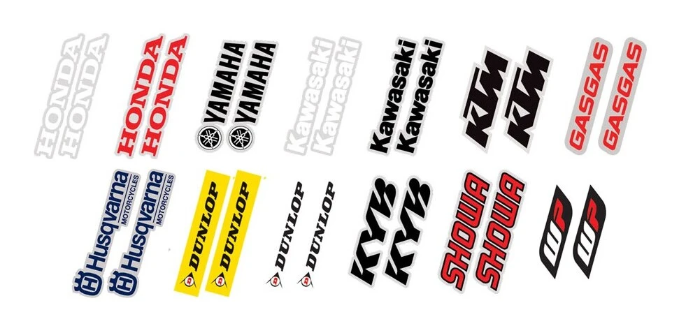 Factory Effex Universal Fork And Swingarm Stickers 3 Factory Effex Universal Fork And Swingarm Stickers