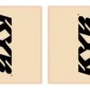 FLU Designs Upper Fork Decals -Rev Zilla Shop flu designs upper fork decals kyb black