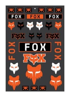 Fox Racing Fox Legacy Track Sticker Pack -Rev Zilla Shop fox racing fox legacy track sticker pack 2