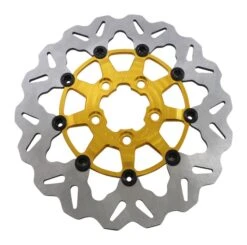 GBrakes 11.5" Floating Rear Brake Rotor For Harley 2000-2017 -Rev Zilla Shop galfer wave115 floating rear brake rotor for harley20002017 1