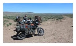 Giant Loop Round The World Saddlebags Complete Kit For 16-18mm Round Tubing Racks -Rev Zilla Shop giant loop round the world panniers 7