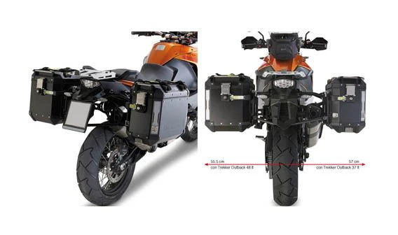 Givi PL7705CAM Side Case Racks KTM 1090 / 1190 Adventure / R / 1290 Super Adventure 3 Givi PL7705CAM Side Case Racks KTM 1090 / 1190 Adventure / R / 1290 Super Adventure