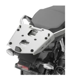 Givi SRA3112 Aluminum Top Case Rack Suzuki V-Strom 650 / 1000 / XT 2017-2025 Silver [Open Box]