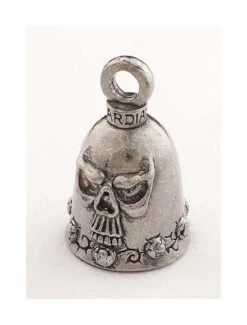 Guardian Bell Good Luck Charm -Rev Zilla Shop guardian bells guardian bell skull