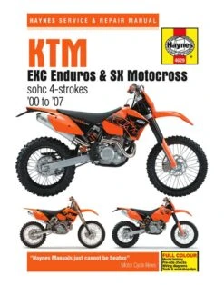 Haynes Repair Manual KTM EXC Enduros / SX Motocross 2000-2007