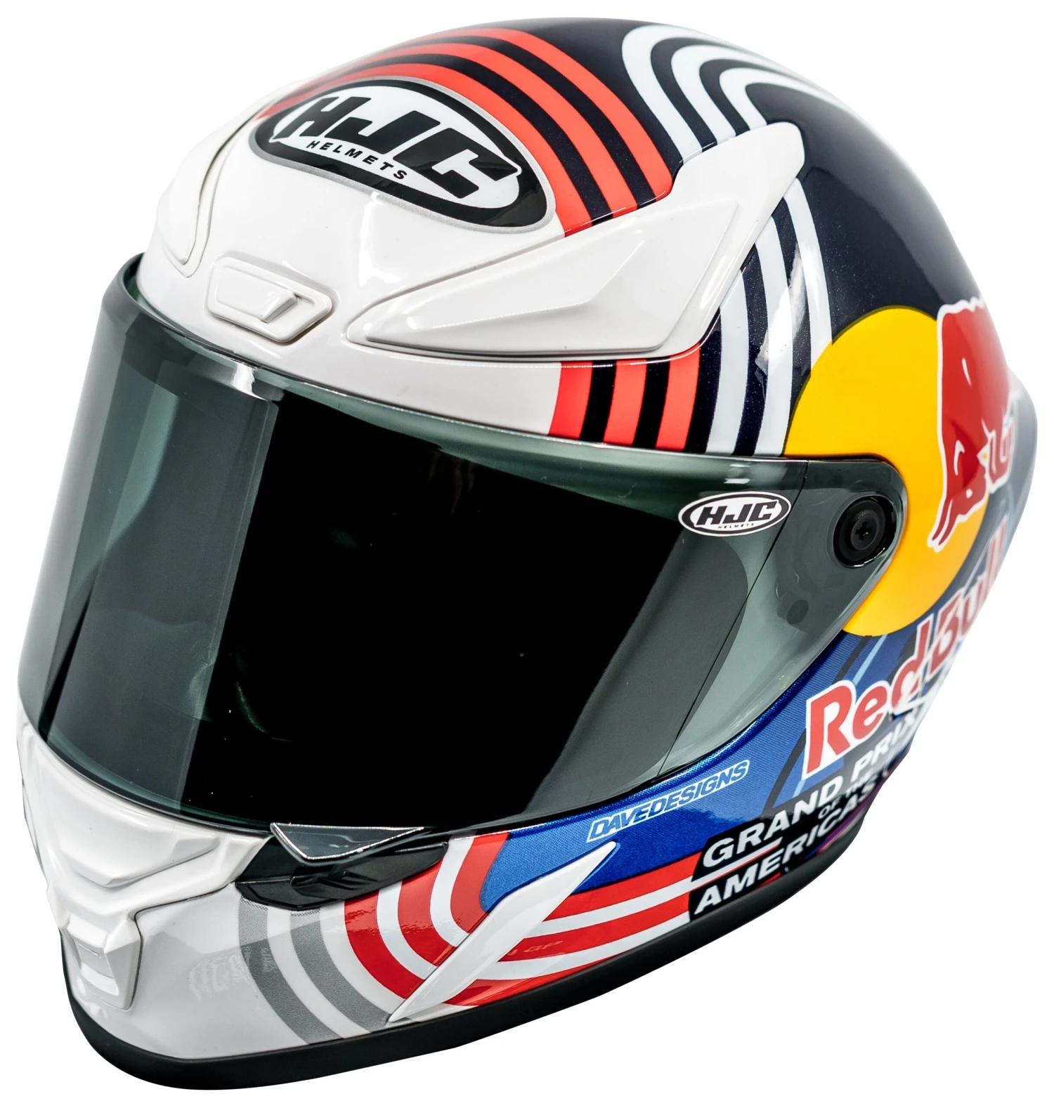 HJC Miniature RPHA 1N Limited Edition Red Bull Replica Helmet 4 HJC Miniature RPHA 1N Limited Edition Red Bull Replica Helmet - Image 2