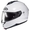 HJC C91 Helmet White / 3XL [Open Box] -Rev Zilla Shop hjcc91 helmet white3 xl open box white