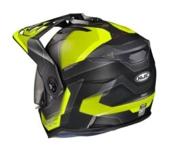 HJC DS-X1 Synergy Helmet -Rev Zilla Shop hjcdsx1 synergy helmet black hi viz 1