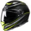 HJC F70 Diwen Helmet -Rev Zilla Shop hjcf70 diwen helmet black hi viz yellow