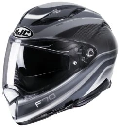 HJC F70 Diwen Helmet -Rev Zilla Shop hjcf70 diwen helmet black hi viz yellow 2