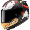 HJC RPHA 12N Shadow The Hedgehog Helmet -Rev Zilla Shop hjcrpha12 n shadow the hedgehog helmet black red orange