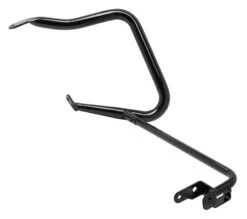 HogWorkz 1.25" Pork Chop Saddlebag Guards For Harley Touring 2014-2025 Black [Open Box] -Rev Zilla Shop hog workz125 pork chop saddlebag guards for harley touring20142025 black open box black 2