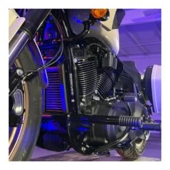 HogWorkz Highway Peg Crash Bar For Harley Low Rider / Street Bob 2018-2025 -Rev Zilla Shop hog workz highway peg crash bar for harley 5