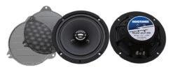 Hogtunes Gen 4 6.5" Front Speakers For Harley Touring 2014-2025