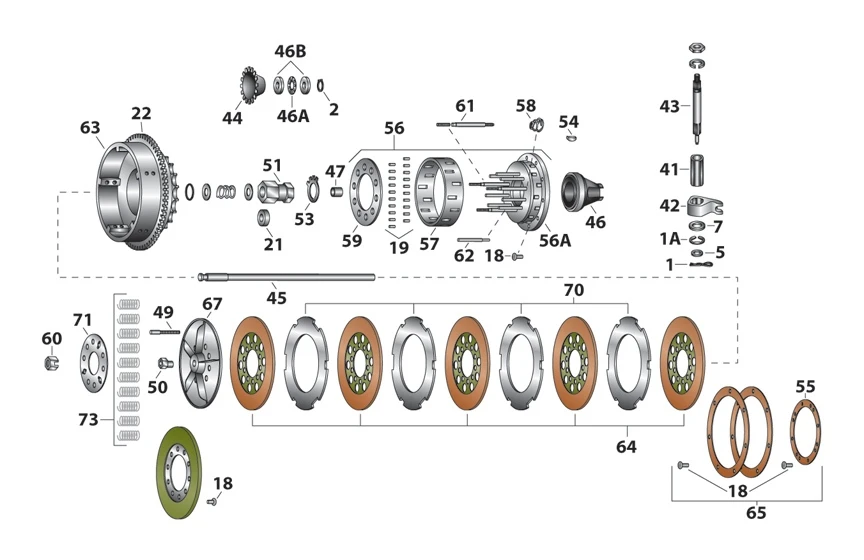 Milwaukee Twins Clutch Pushrod For Harley FL FX 1975-1984 4 Milwaukee Twins Clutch Pushrod For Harley FL FX 1975-1984 - Image 2