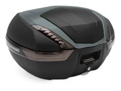 Kawasaki KQR 47 Liter Top Case Trim Concours / Versys 650 2017-2018 -Rev Zilla Shop kawasaki kqr47 liter top case trim metallic 1