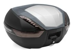 Kawasaki KQR 47 Liter Top Case Trim Concours / Versys 650 2017-2018 -Rev Zilla Shop kawasaki kqr47 liter top case trim metallic 2
