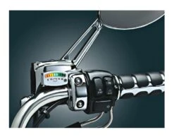 Kuryakyn LED 12 Volt Battery Gauge -Rev Zilla Shop kuryakyn led battery gauge 2